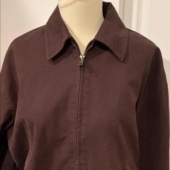 ARITZIA Tna Caddie Blouson Jacket in Rich Brown - Picture 4 of 10